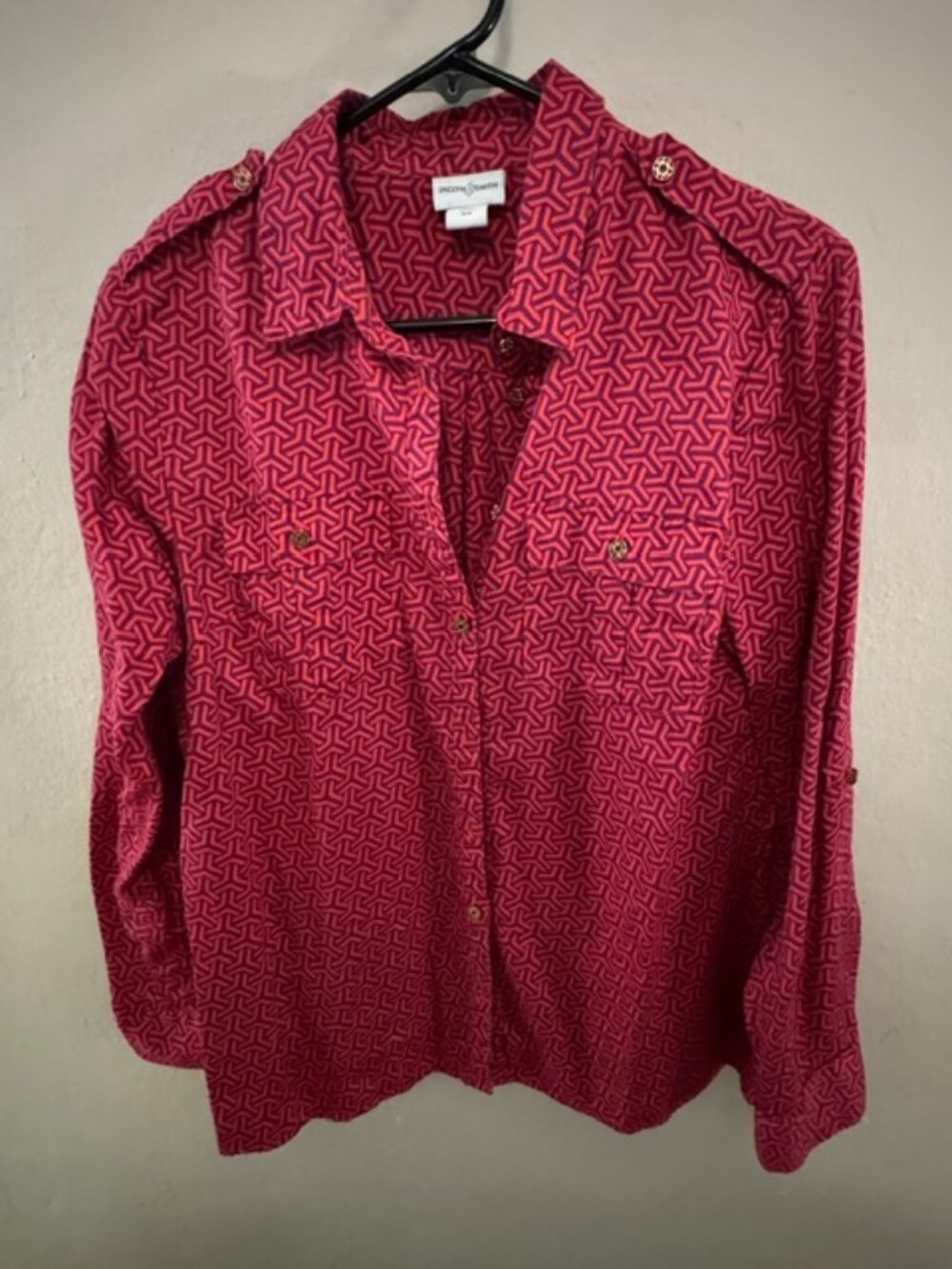 Women's Jacklyn Smith red blouse